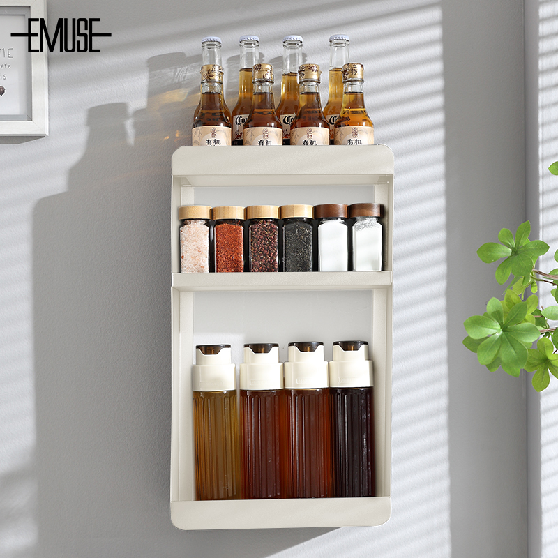 厨房调料一体式收纳有效提升整洁