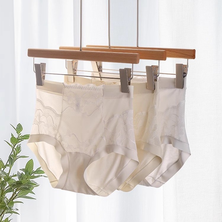 07335莫代尔桑蚕丝中高腰蕾丝内裤女士夏季新款轻薄透气无痕短裤,女士内衣/男士内衣/家居服,女三角裤,淘宝优惠券,粉丝福利购,淘宝优惠卷