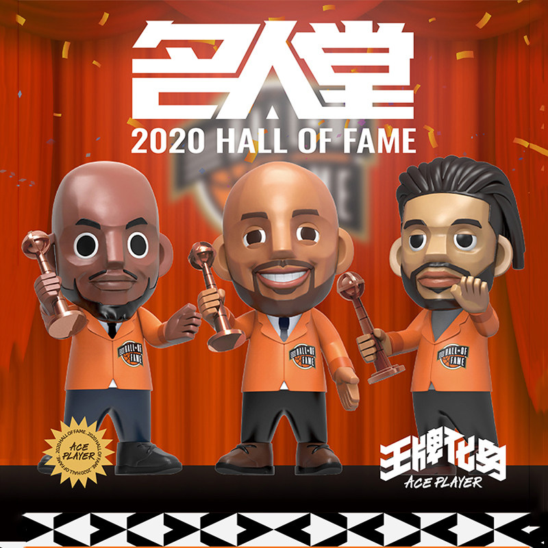 王牌化身名人堂盲盒NBA球星科比邓肯加内特手办男孩玩具生日礼物
