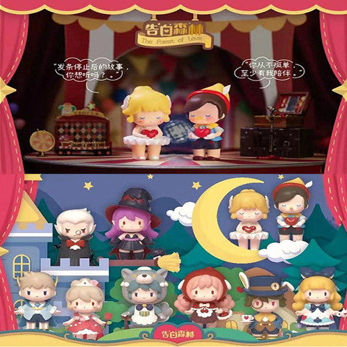 告白森林游戏皮肤塔莎盲盒手办