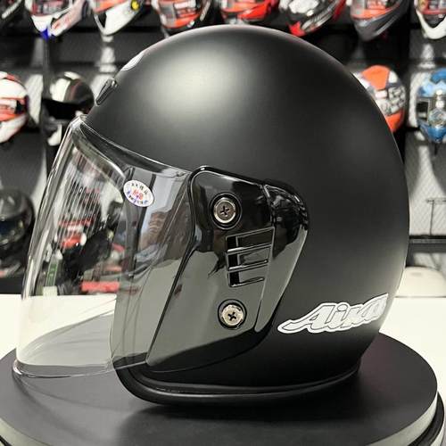 AK安全头盔半盔保暖四季男女士机车电动电瓶车头灰