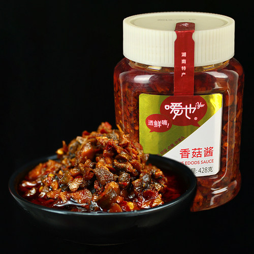 嗳也即食下饭菜湖南特产香菇酱