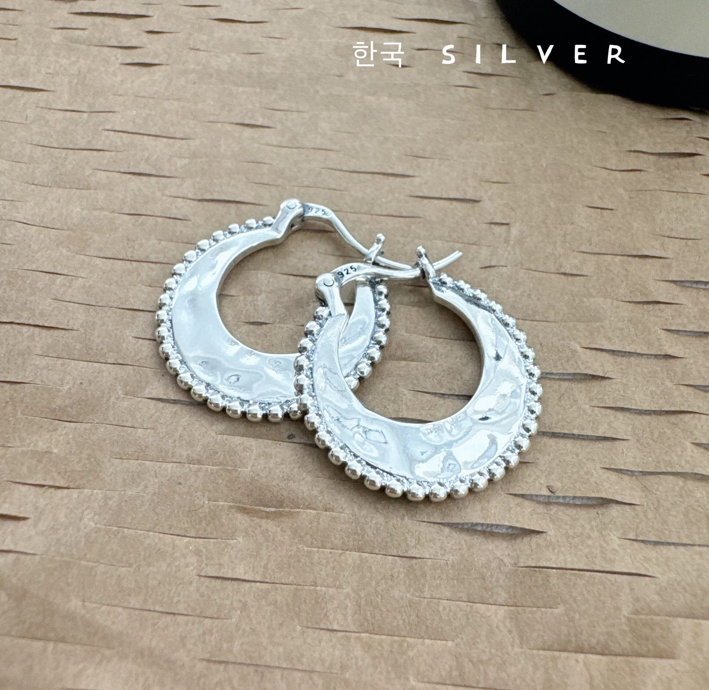 S925纯银耳环女新款小众设计