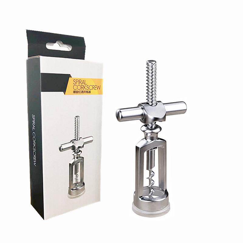 创意螺杆开瓶器十字启瓶器红酒开瓶器省力等不锈钢酒具