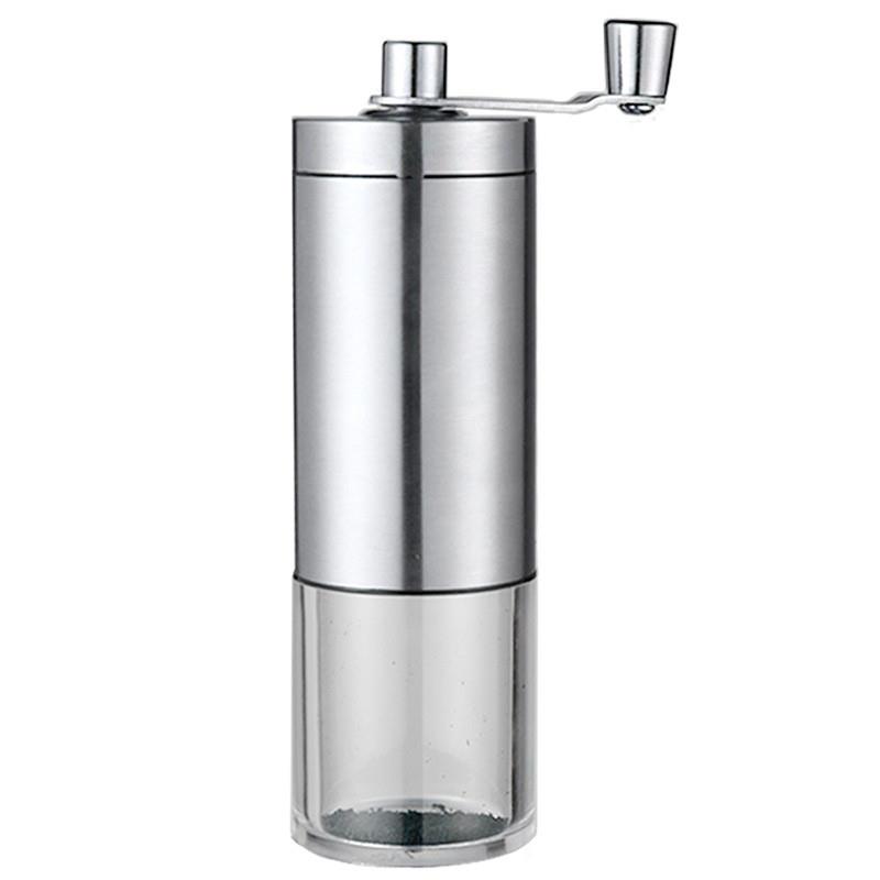 磨豆机木纹手摇研磨机不锈钢研磨器手磨咖啡豆木纹便携家用新