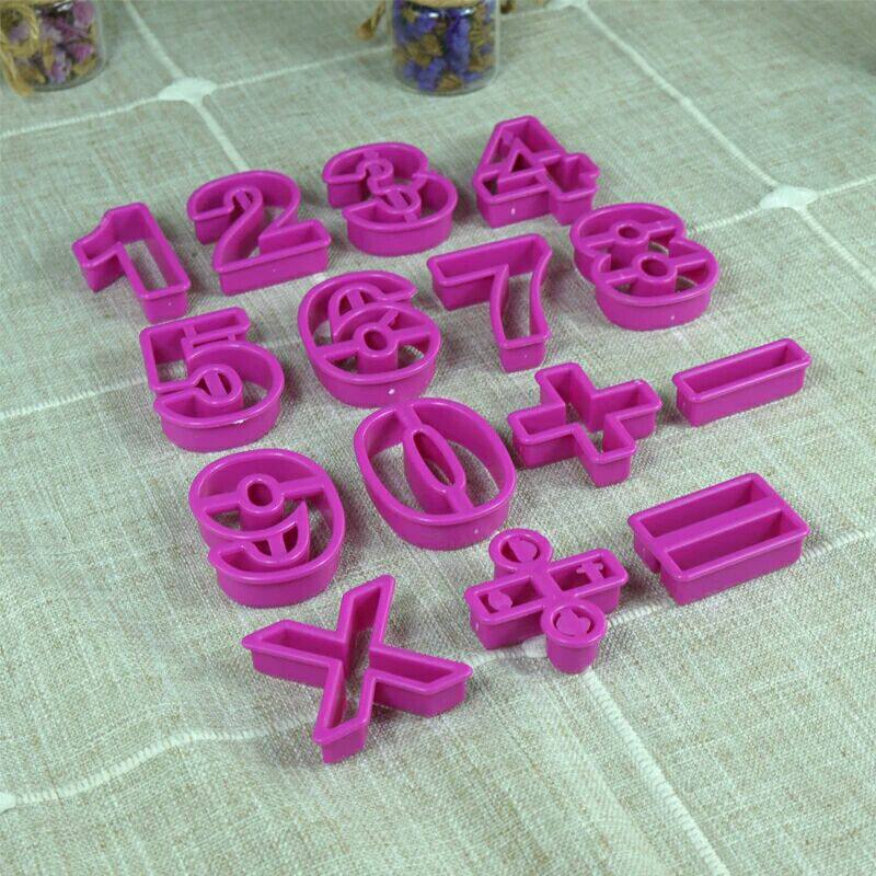 数字饼干模具翻糖曲奇压模食品级图片