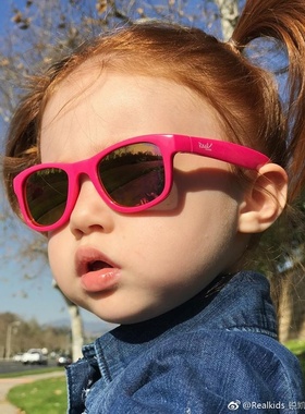 美国real kids shades儿童太阳镜男女童宝宝防紫外线防晒遮阳墨镜