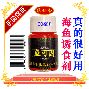 鱼可因海钓小药海钓专用诱鱼剂黑鲷海鲈鱼黄鱼真鲷虎头鱼饵添加剂
