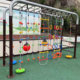 幼儿园户外活动体能秋千架攀爬架体适能训练器材儿童悬吊爬绳绳梯
