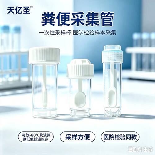 天亿圣一次性粪便采集管带盖