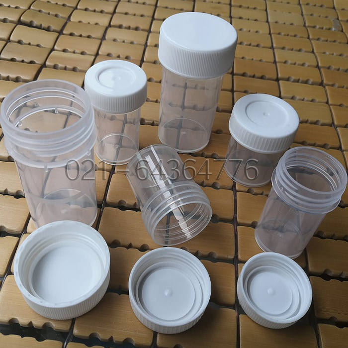 螺口透明无菌独立试剂瓶采样杯图片
