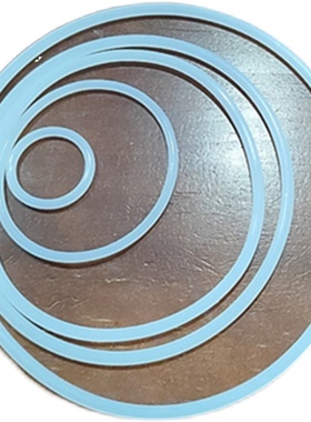 粗细8MM白色硅胶O型圈耐高温密封圈外径mm30/40/100/200-1000MM