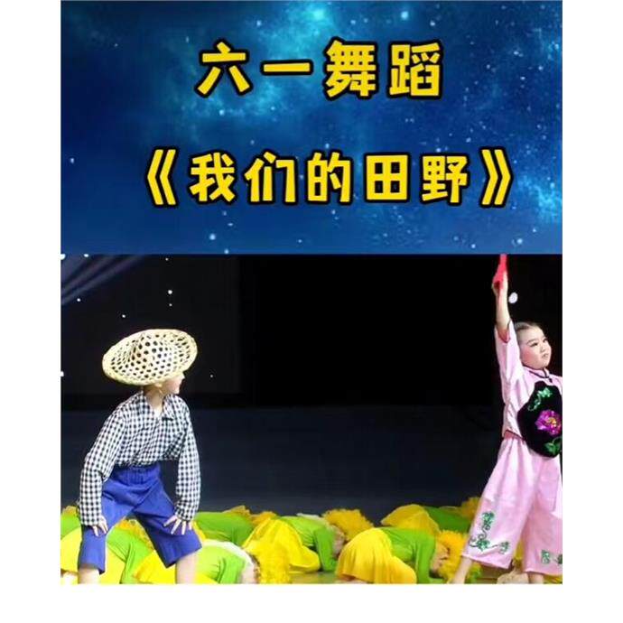 我们的田野演出服装儿童舞台话剧幼儿表演服小荷风采麦子熟瞭舞蹈