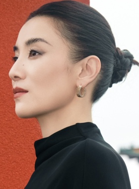 宋佳同款铆钉双排耳圈C形2025年新款潮小众设计感高级轻奢耳环女