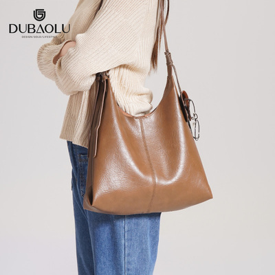 新款时尚质感气质复古韩式子母托特包休闲通勤大容量松弛感腋下包