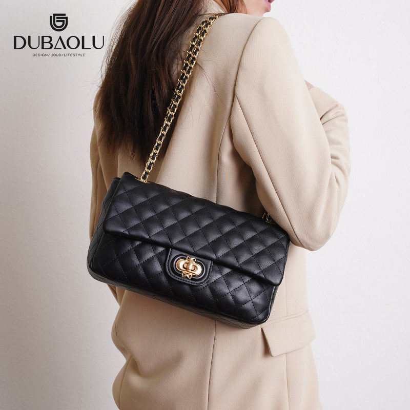 新款时尚百搭小香风链条女挎包日常通勤单肩斜挎包轻便轻奢翻盖包,箱包皮具/热销女包/男包,通用款女包,淘宝优惠券,粉丝福利购,淘宝优惠卷