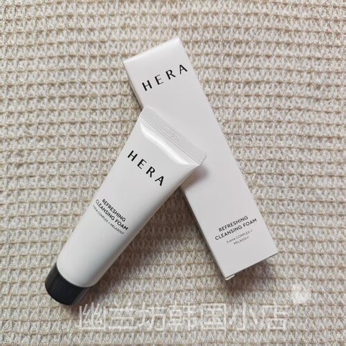 韩国Hera/赫拉洁面奶深层清洁保湿清爽滋润不紧绷慕斯洁面乳