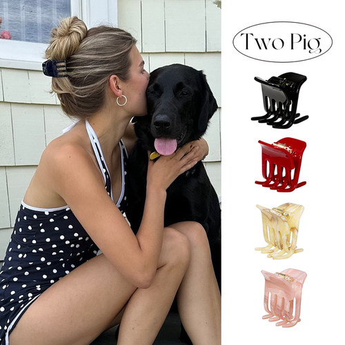 emijay同款小号醋酸抓夹高马尾