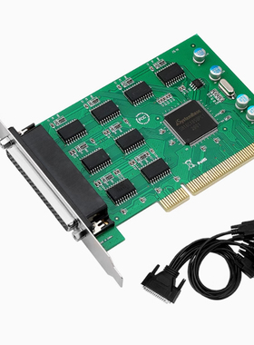 PCI 转 8口串口RS232卡/送1拖8串口线/ SystemBase SY16C1058