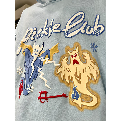 美式嘻哈国潮连帽卫衣