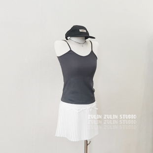 日单GRL吊带背心 H20203 显瘦wan能百搭辣妹健身上衣