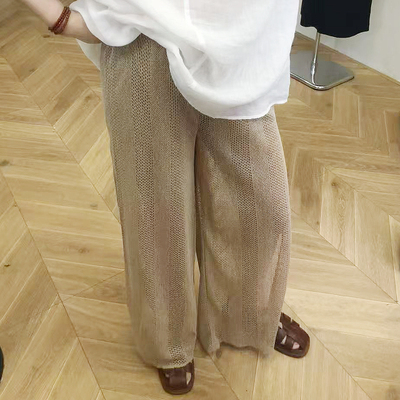 上新◆米国高端品牌OP网面侧开叉夏季海边沙滩裤宽松显瘦C20201