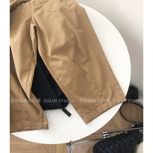 女士萝卜裤 祖琳 SERVERS纯棉长裤 日单SELF D20203 魔法口袋