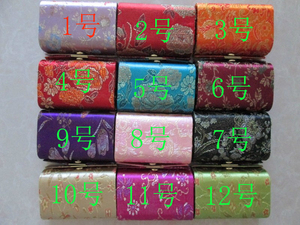 专业古筝配件/专业古筝指甲盒锦缎盒/可放胶布+指甲*多色选择