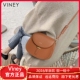 Viney小包包爆款 新款 潮真皮女包网红百搭斜挎包秋冬单肩包马鞍包