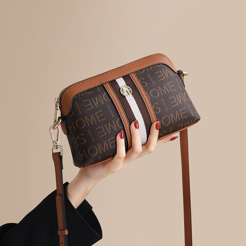 2026夏季新款女包斜挎包单肩时尚小包贝壳包老花妈妈包女包bags,箱包皮具/热销女包/男包,通用款女包,淘宝优惠券,粉丝福利购,淘宝优惠卷