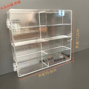 风火轮收纳盒合金小汽车模型TOMICA1:64儿童玩具多美卡透明展示架