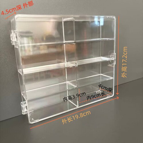 汽车模型展示架带盖儿童玩具收纳