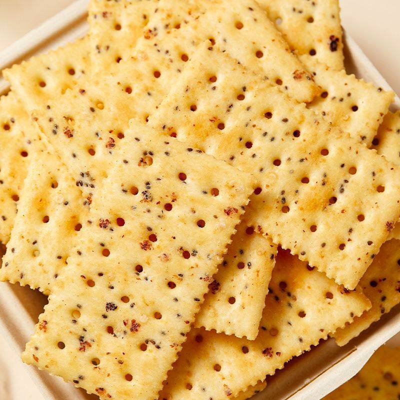 芝士夹心饼干牛肉馅黑松露黑金酥饼干休闲解馋零食品