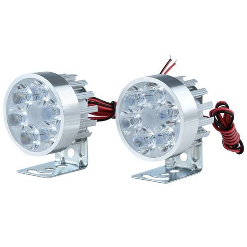 摩托车电动车led灯超亮改装灯12V24V36V48V72V80V电流通用防水灯