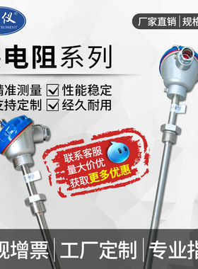 工厂定制-铂热电阻 WZP-230PT100温度传感器变送器探头铠装热电阻