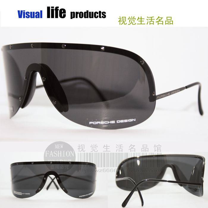 专柜正品 PORSCHE DESIGN 保时捷 P8479 D 黑色 太阳眼镜 墨镜