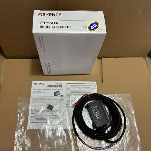 （议价)基恩士放大器FT-50A95新，，配了盒