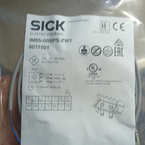 （议价)SICK西克IM05-0B8PS-ZW1接近传感器，