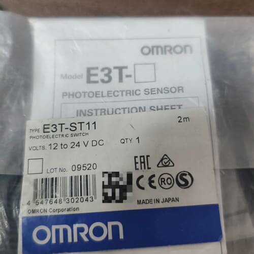 光电传感器 E3T-ST11 12-24V DC 2米（议价)
