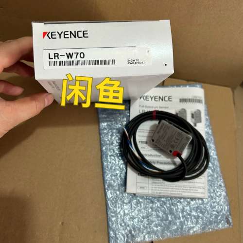 （议价)LR-W70 基恩士颜色传感器，新配盒，