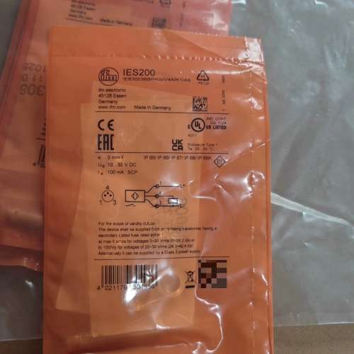 （议价)IFM易福门IES200电感式接近开关传感器IE