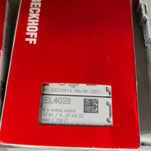 倍福 BECKHOFF EL4028 模块(议价)