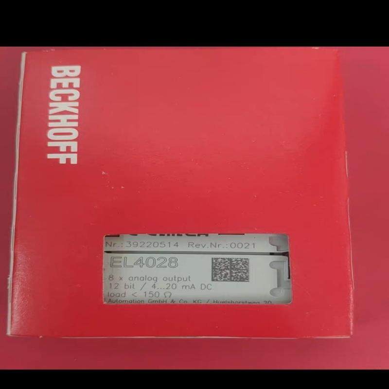 PLC倍福模块EL4028行货没拆封供议价