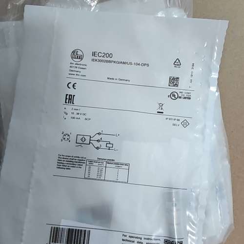 （议价)IFM易福门IEC200电感式接近开关传感器IE