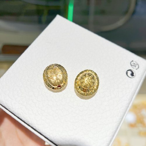 纯18K富甲天下吊坠au750黄金龟壳绳饰项链挂件手链新配饰水贝金