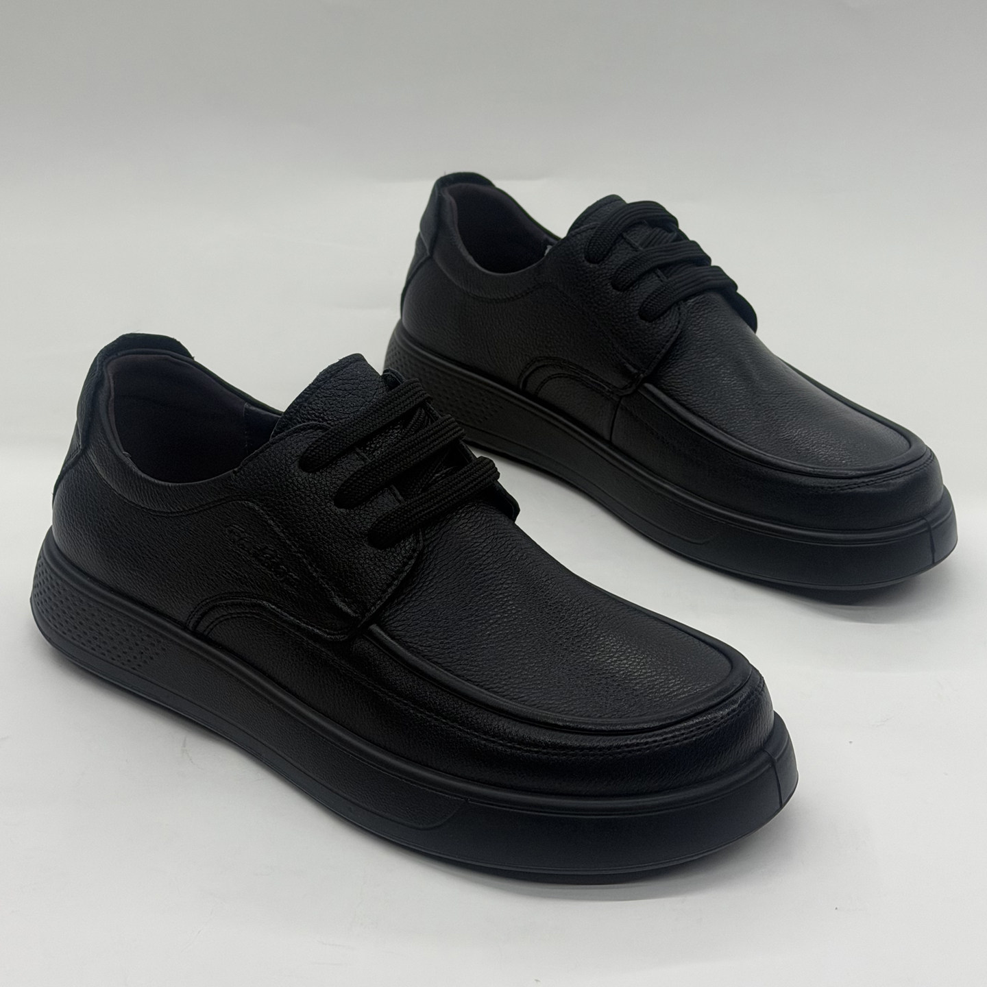 潮路达男鞋2026春秋新款商务休闲皮鞋真皮软底上班通勤舒适爸爸鞋