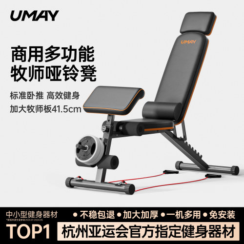 哑铃凳家用多功能牧师卧推凳卧推