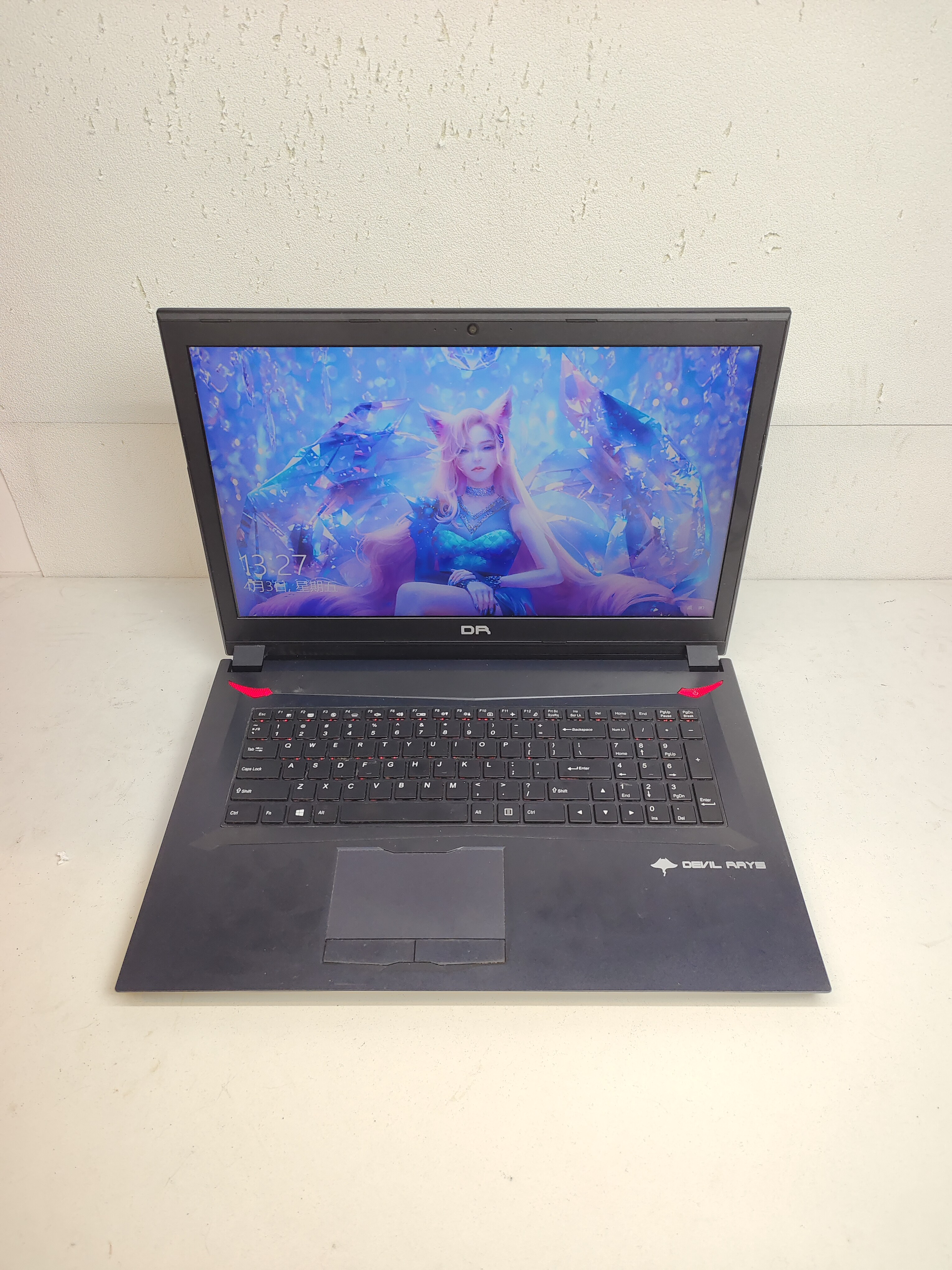144Hz 17寸未来人来DR7-PLUS高配游戏本i7四核+6G独显原神三角州