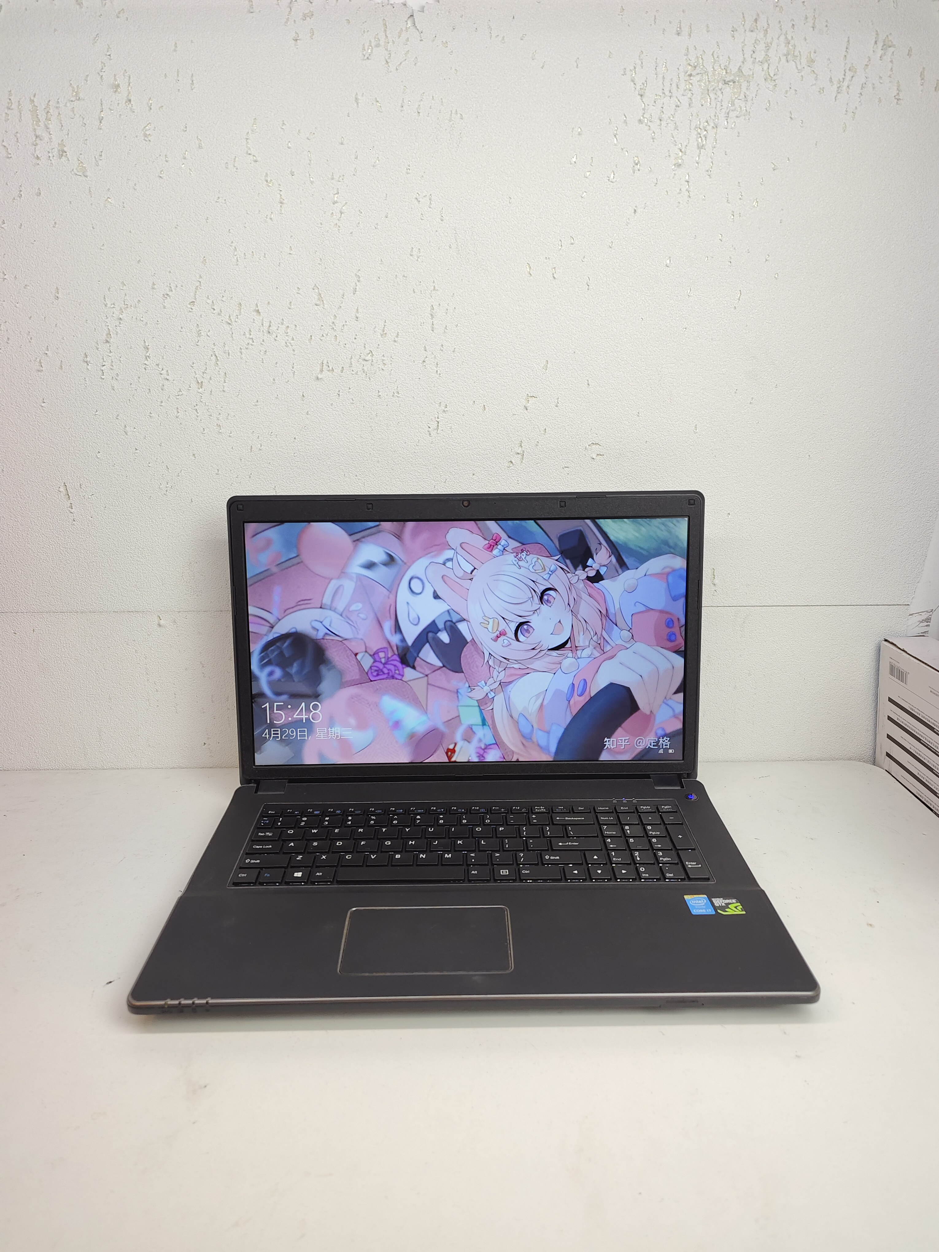 二手火影高性能游戏本笔记本电脑 4代i7 GTX9602G独显,17寸大屏