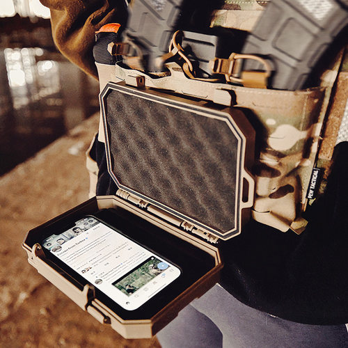 MOLLE模块化战术背心手机支架